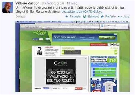 zucconi rolex dentiere blog grillo|Ignoranti digitali: rolex e dentiere erano indirizzate a lui.